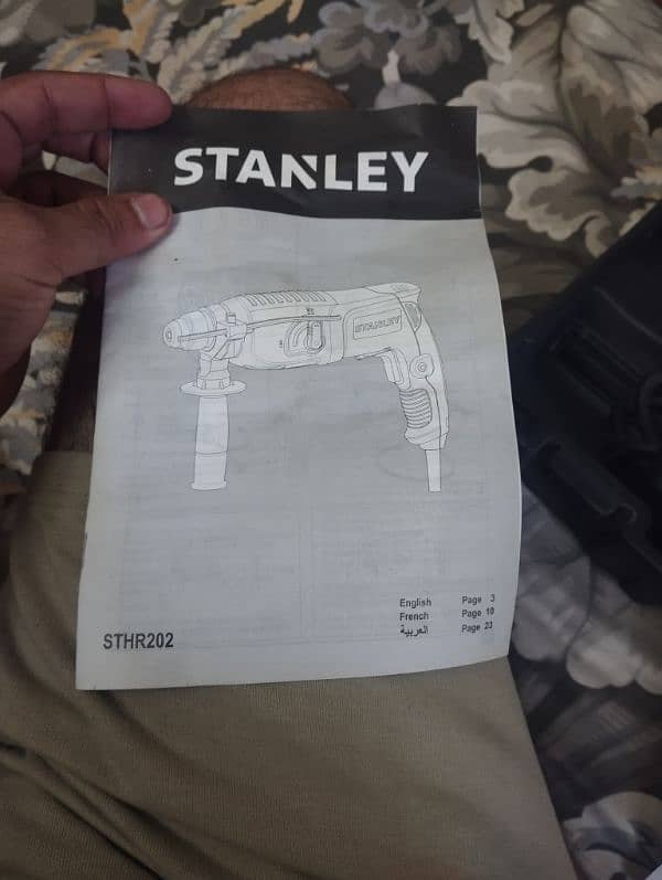 Stanley drill machine 5