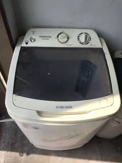 Kenwood Washing Machine and Haier Dryer 2 year Used for Sale