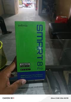 Infinix Smart 8 pro box pack non active 0