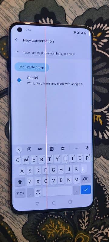 OnePlus 9pro 12/256 dual sim pta pach line pin dot . . see in picture 0