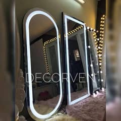 Led Mirror, Mirror, Decor, Round Led Mirror, Make Up Mirror 0