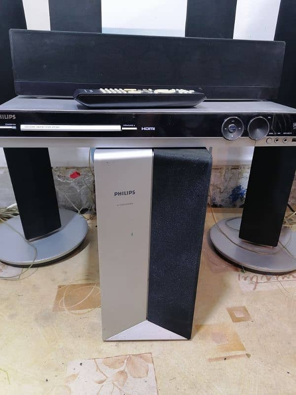 Philips 5.1 Home Theater Heavy Deep Bass High sound quality 100% okk 2