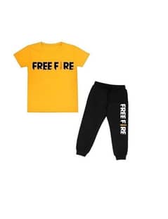 Free Fire Tee-shirt and Trouser