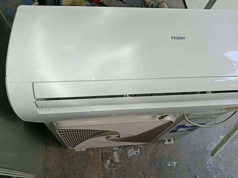 haier ac 1.5t DC inverter all ok 1