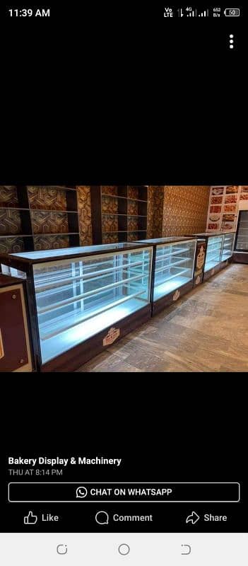 bakery counter, display counter/heated counter 9