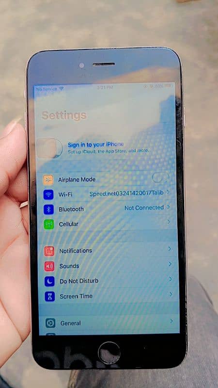 i phone 6plus 16gb non pta battery health 74 hai finger not working 1