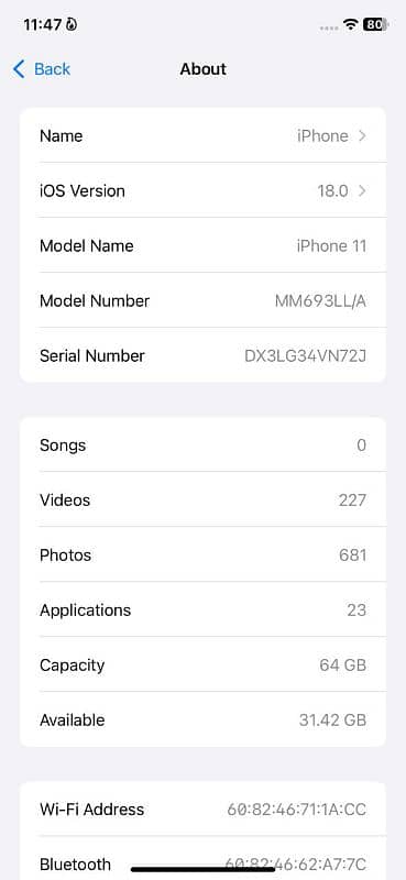 iphone 11 64 gb fu 6