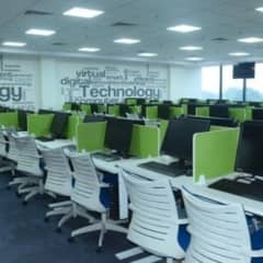 20Seats Call Center fully furnished For rent,0333,5233555