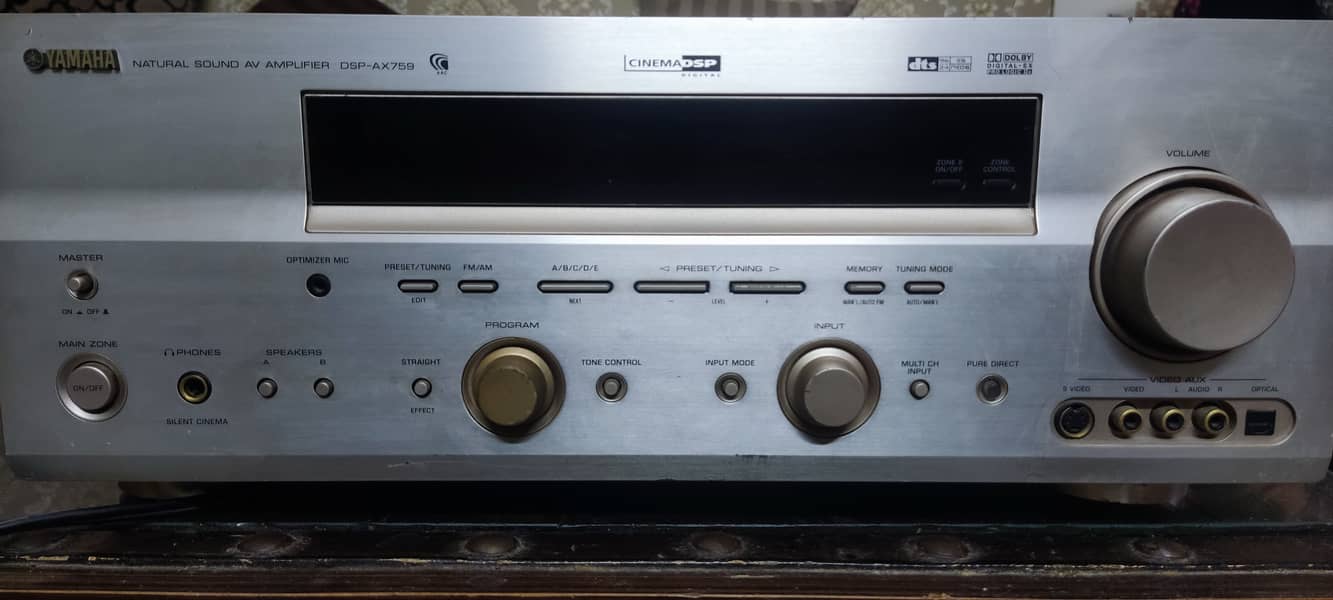 Yamaha Amplifier DSP-Ax759 2