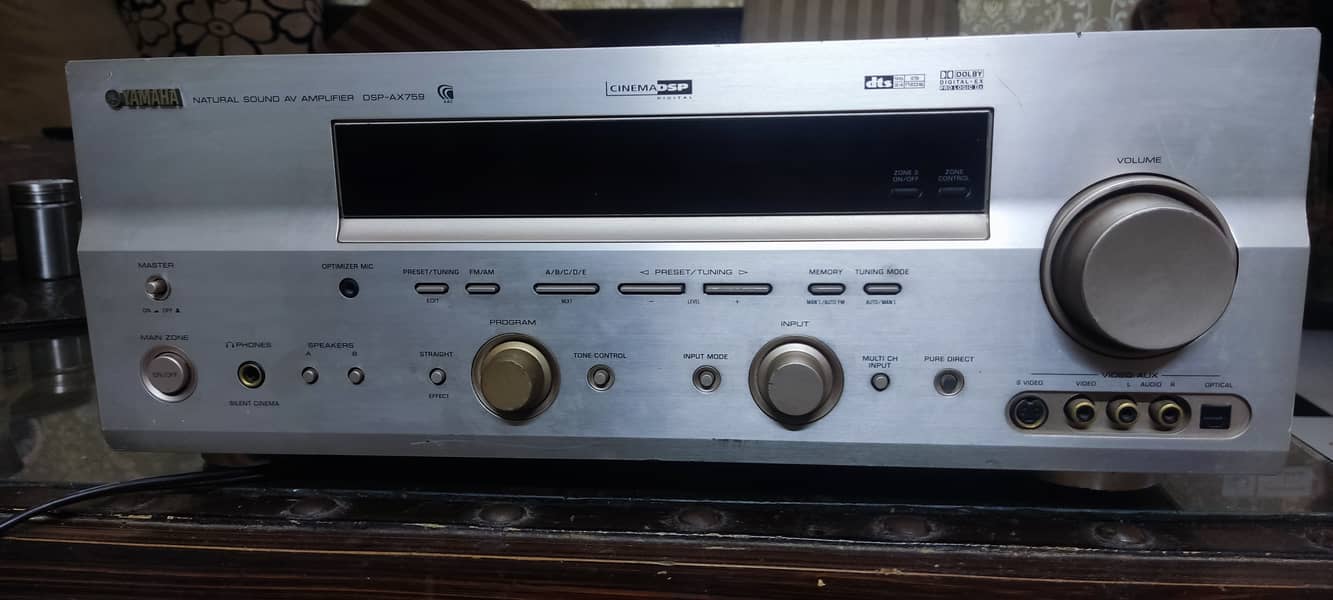 Yamaha Amplifier DSP-Ax759 4