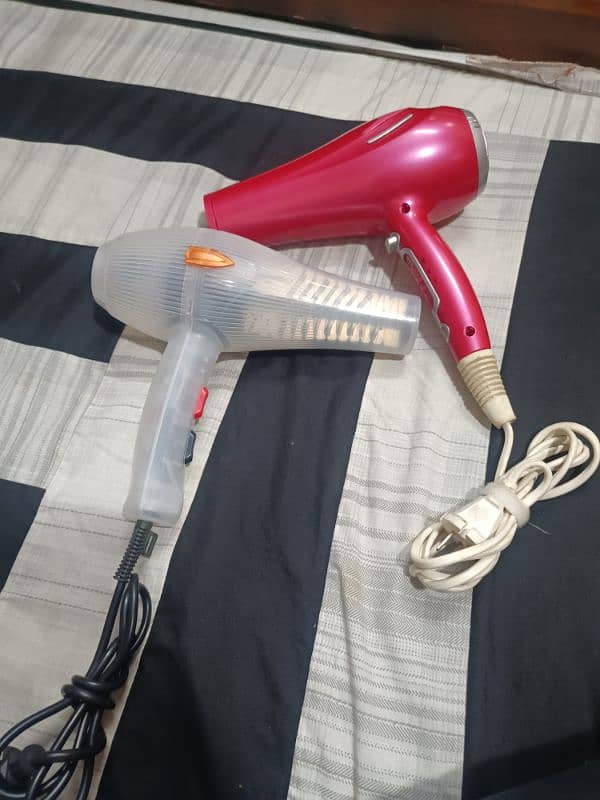 Hair dryers 100%% okay working red available 3