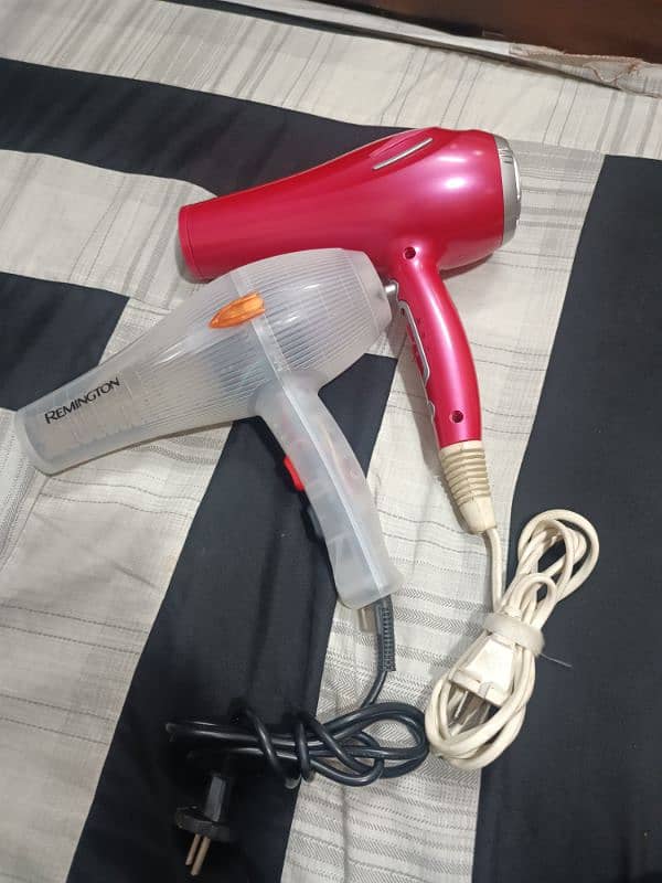 Hair dryers 100%% okay working red available 4