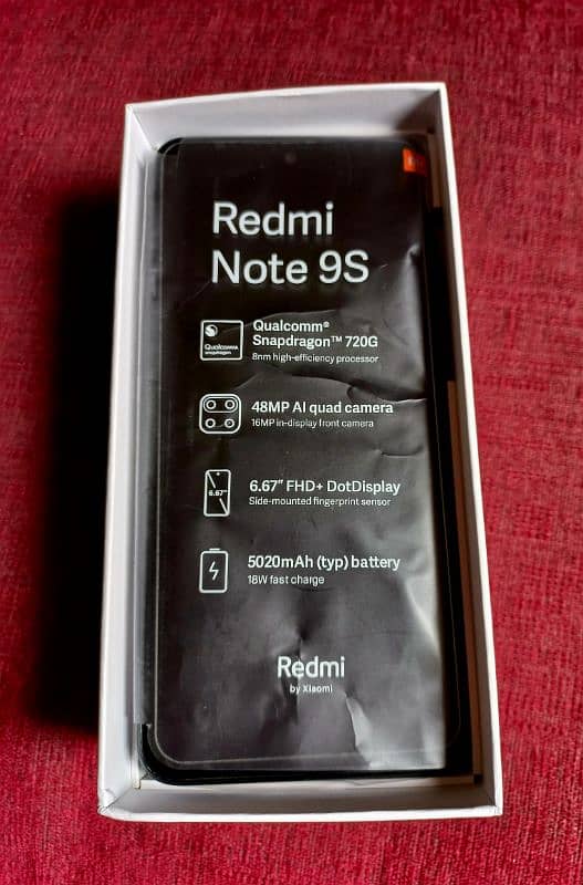 Brand New Box Packed Xiamoi Redmi Note 9S 1