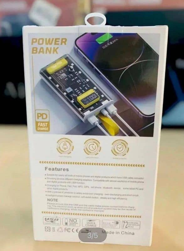 power Bank 20000 mAh 4