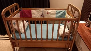 Wooden Baby Cot