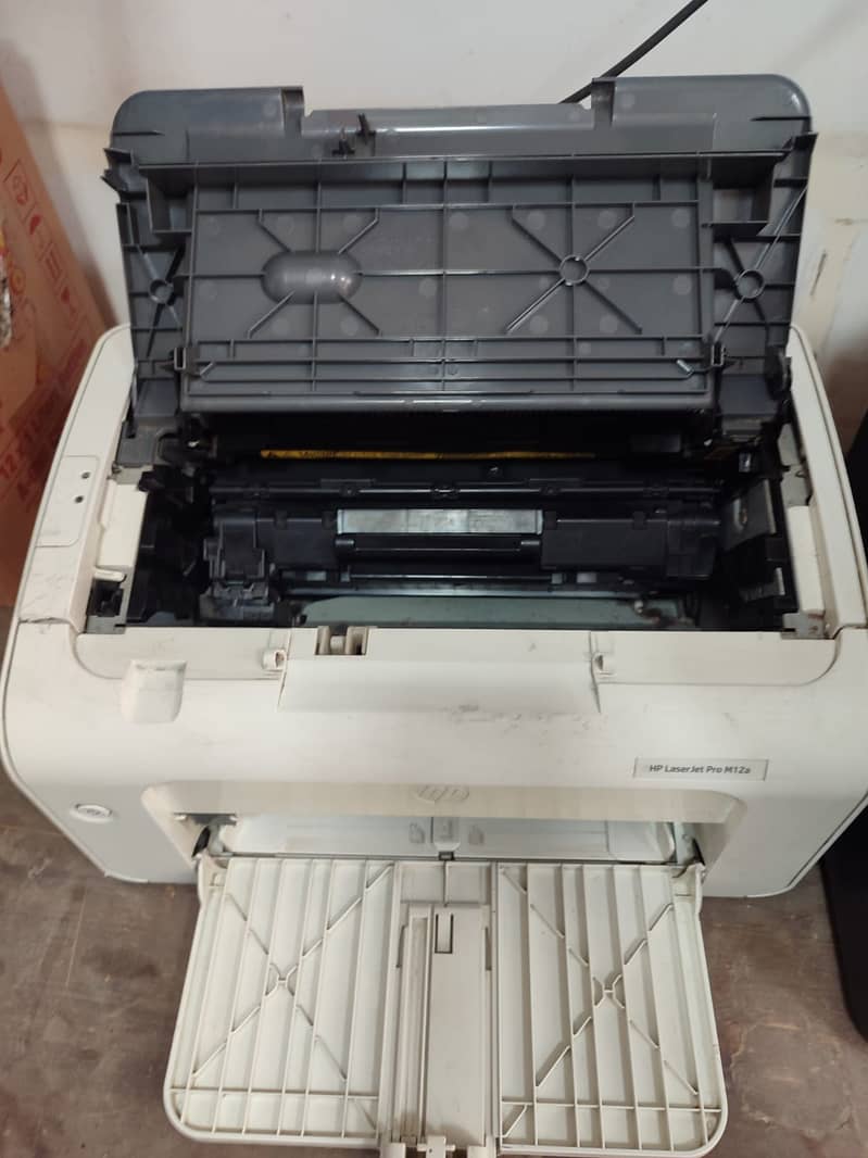 HP Laserjet Pro M12a Black n White Priner for sale 1