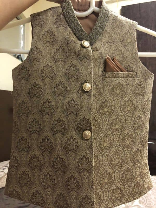 kids fancy waist coat 1