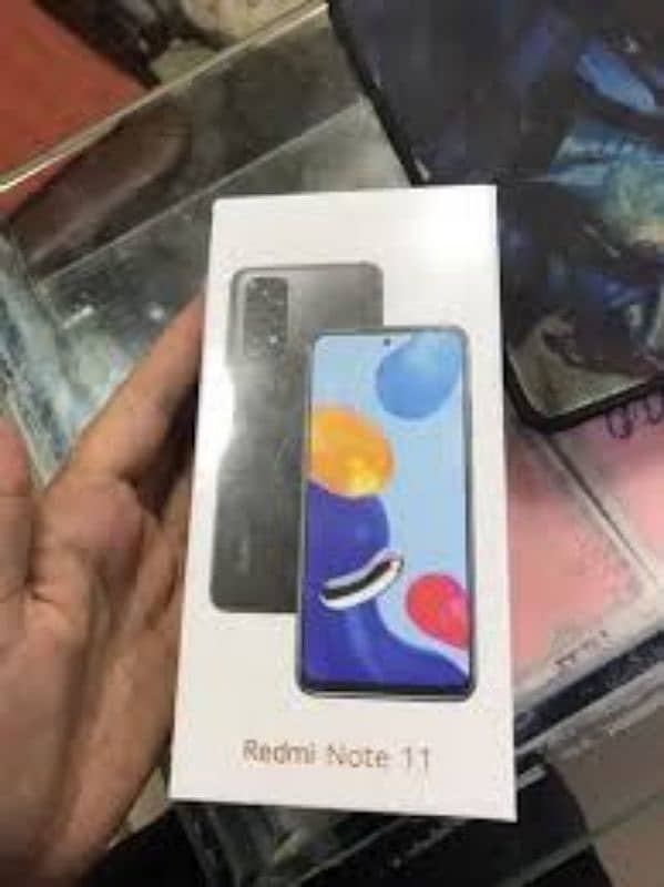 redmi note 11 6/128 with box and charger 10/10 condition 1