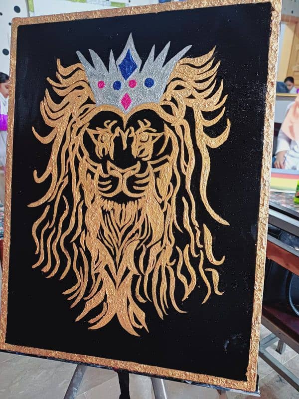 lion King painting 0