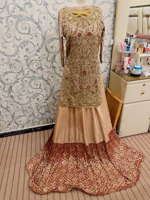 Beautiful Farshi Lehnga For Sale Latest Design 2024 5