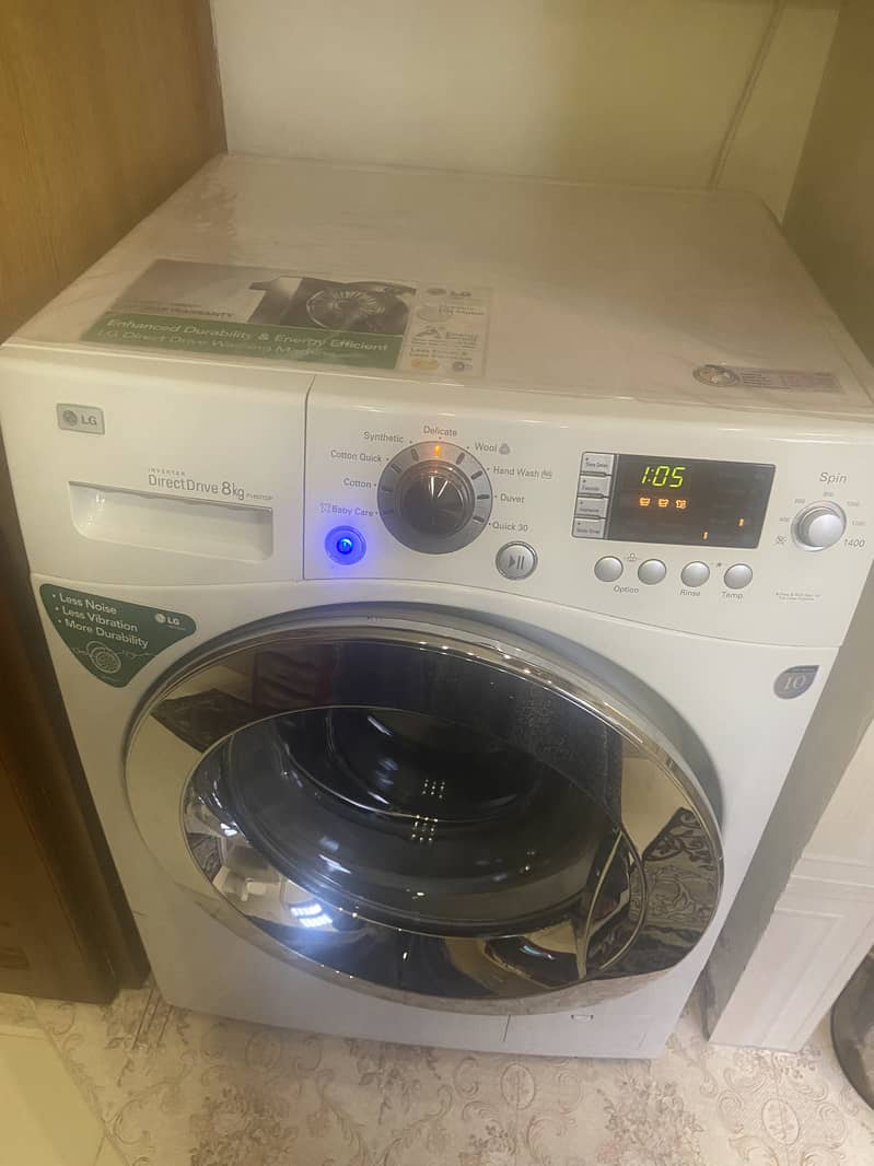 LG Front load 8kg Automatic washing machine 5