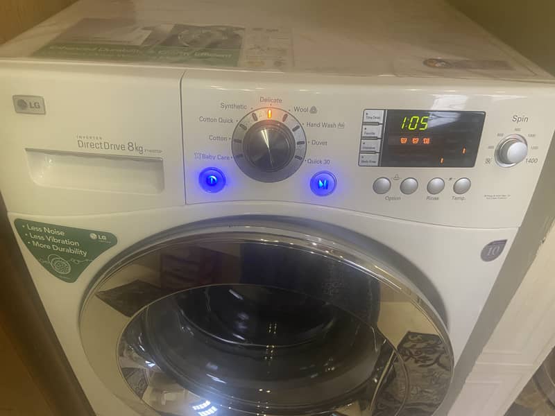 LG Front load 8kg Automatic washing machine 6