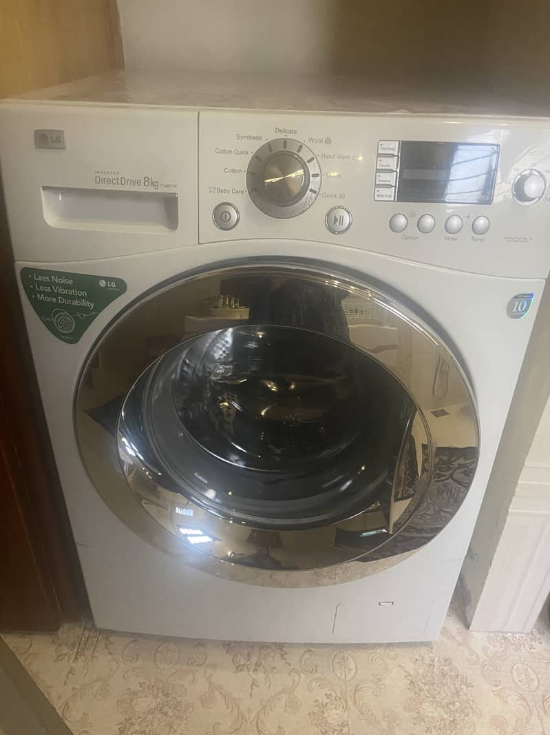 LG Front load 8kg Automatic washing machine 8