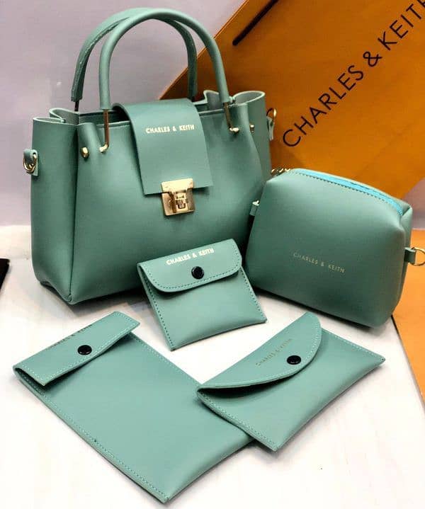 5 Pcs Shoulder Bag Set For Girls Charles & Keith Handbag 5