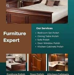 furniture  polish  wall paint krwain munasib charges good work