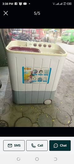 Super Asia washing machine with dryer