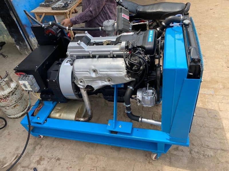 7kva 15 kva 20kva 24kva 30kva gas and diesel generator taiyar kye jate 7