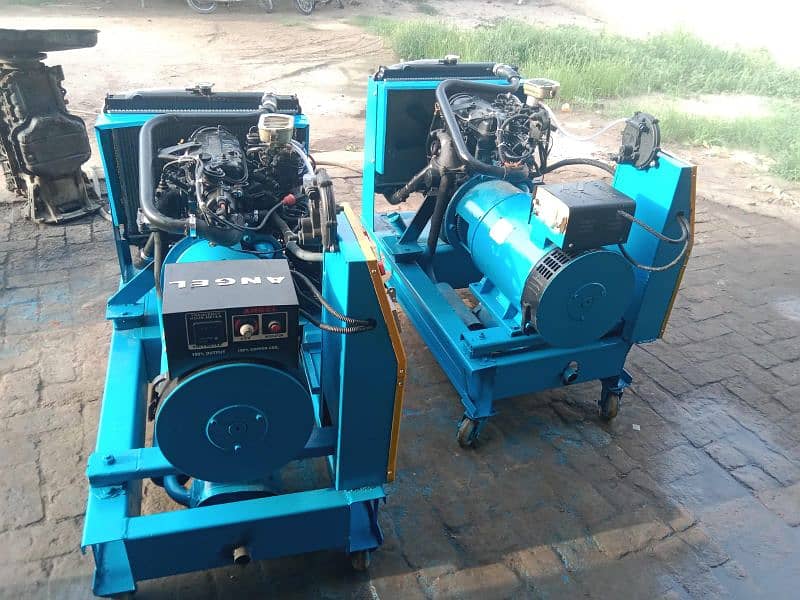 7kva 15 kva 20kva 24kva 30kva gas and diesel generator taiyar kye jate 15