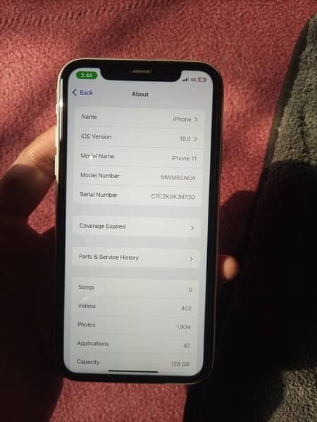 IPHONE 11 PTA APPROVED FACE ID OK FRONT AND BACK OK 3