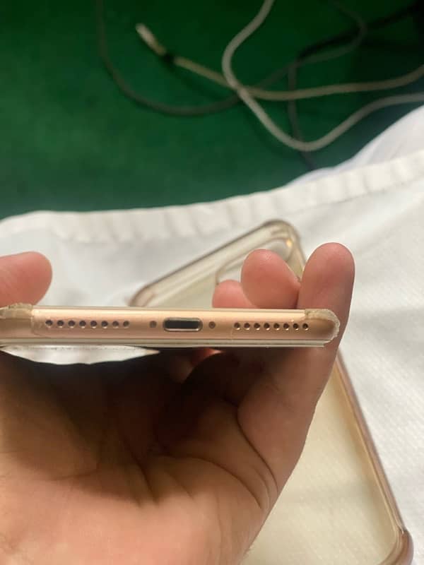 iPhone 8 Plus Golden Colour 10/10 condition water pack 2