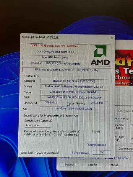 xeon 1620 v2 3.7GHz with8gb graphic card and 24gb ram 256 ssd 500hhd 4