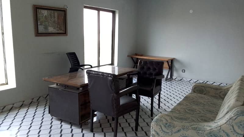 1 kanal furnished office space for rent in johar town near LDA office use for best for software house and call centre 1