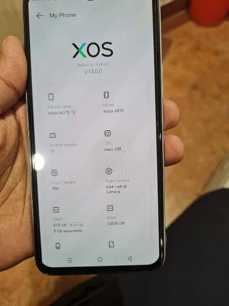 Infinix Note 12 G96 8+128 10/10 Condition Urgent sale 13