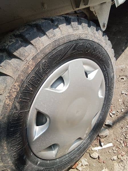 pick up urgent sale new tyre good condition engine fit lpg kit . 4