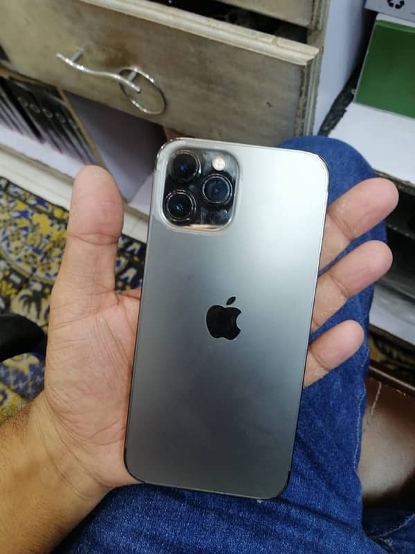 I phone 12 pro mx  10/10 condition 100 health water pack  urgent sale 5