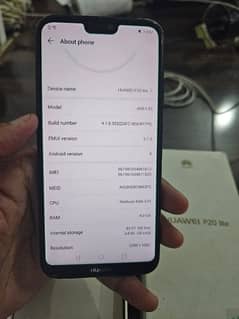 Huawei P20 lite with box 8/10 0