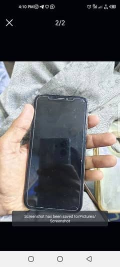 IPhone x black 64 Gb Factory Face I'd fail battery change