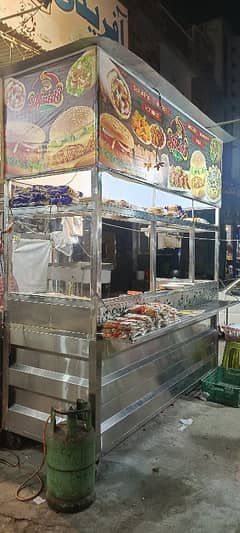 Fast Food counter for sale steel