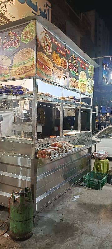 Fast Food counter for sale steel 1