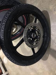 YBR alloy rim tyres