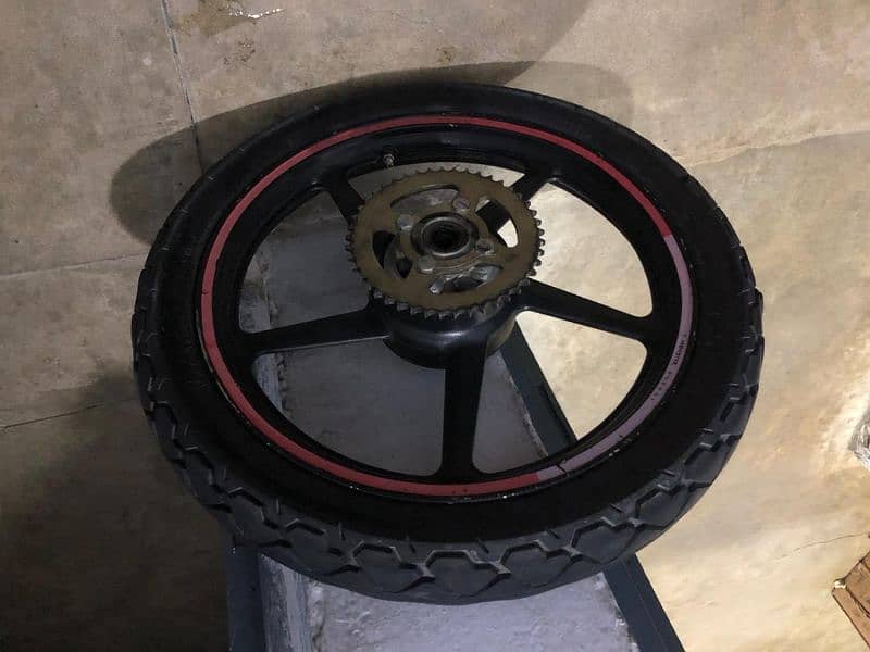 YBR alloy rim tyres 3