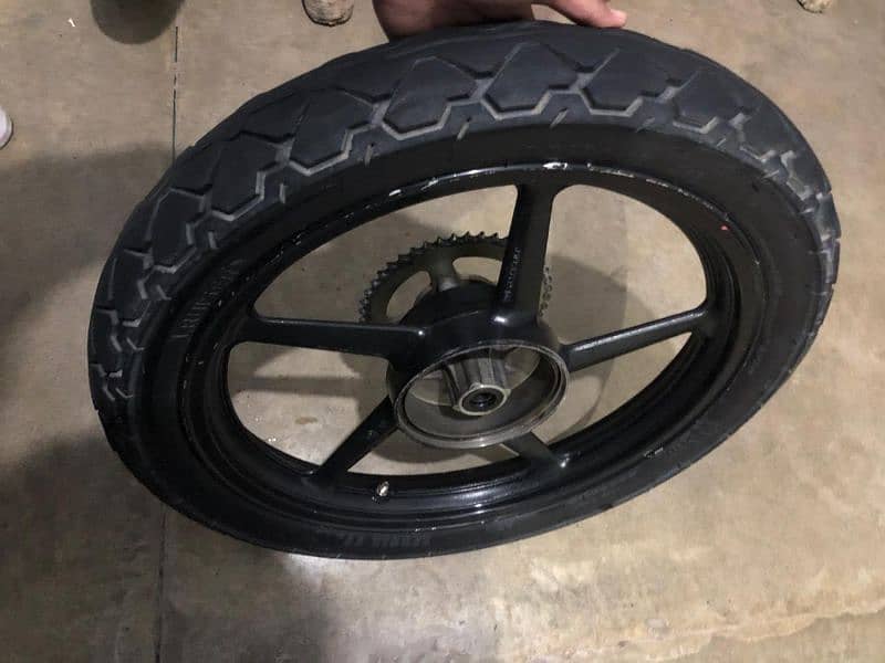 YBR alloy rim tyres 4