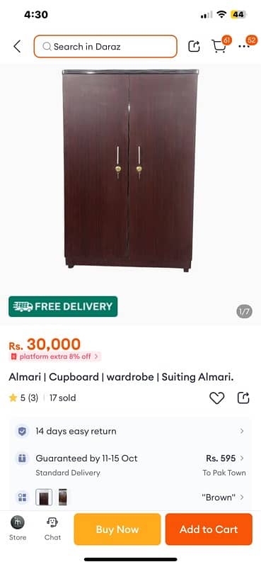 almari wardrobe 2