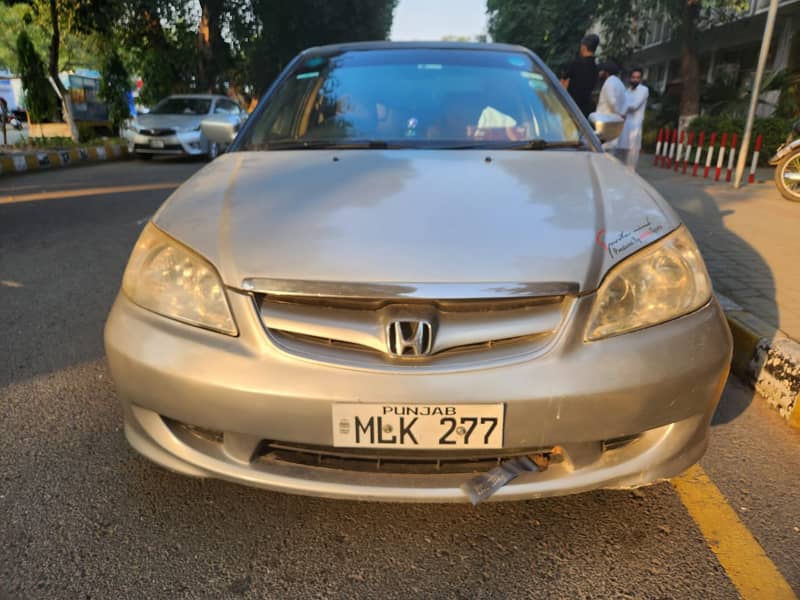 Honda Civic EXi 2005 manual 6