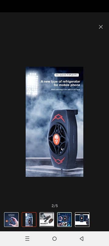 mobile COOLING FAN UNIVERSAL FOR ALL MOBILES plug in 2