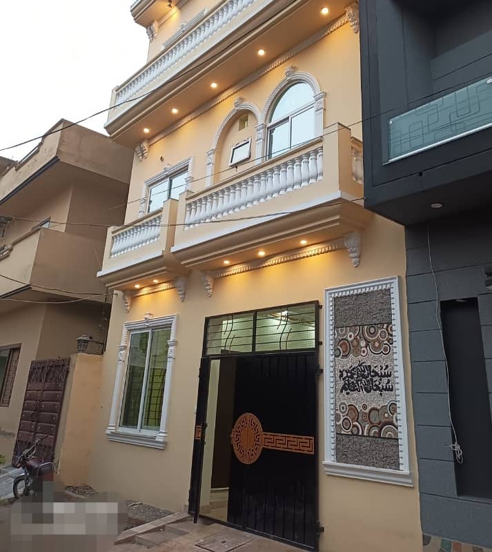 Brand New 4 Marla House For Sale In Marghzar Officers Colony Marghzar Officers Colony 1